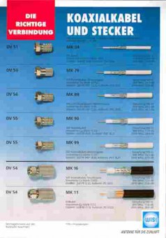 Буклет WISI Koaxialkabel und Stecker, 55-268, Баград.рф